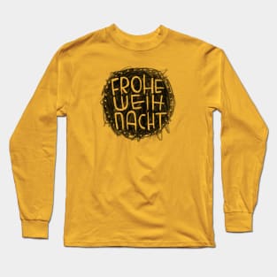 Weihnachten, Frohe Weihnacht Long Sleeve T-Shirt